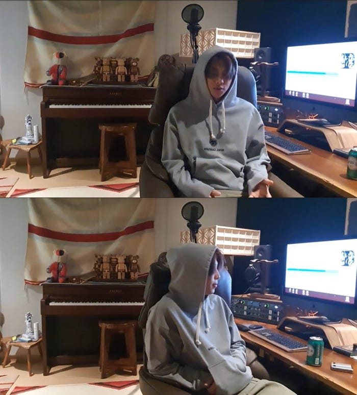 RMのYouTubeライブ (C)Big Hit Entertainment