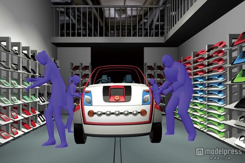 「CAR factory」カスタムガレージ／画像提供：よみうりランド