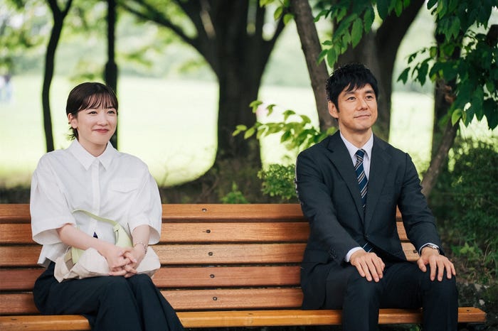 永野芽郁、西島秀俊/「ユニコーンに乗って」第8話より(C)TBS