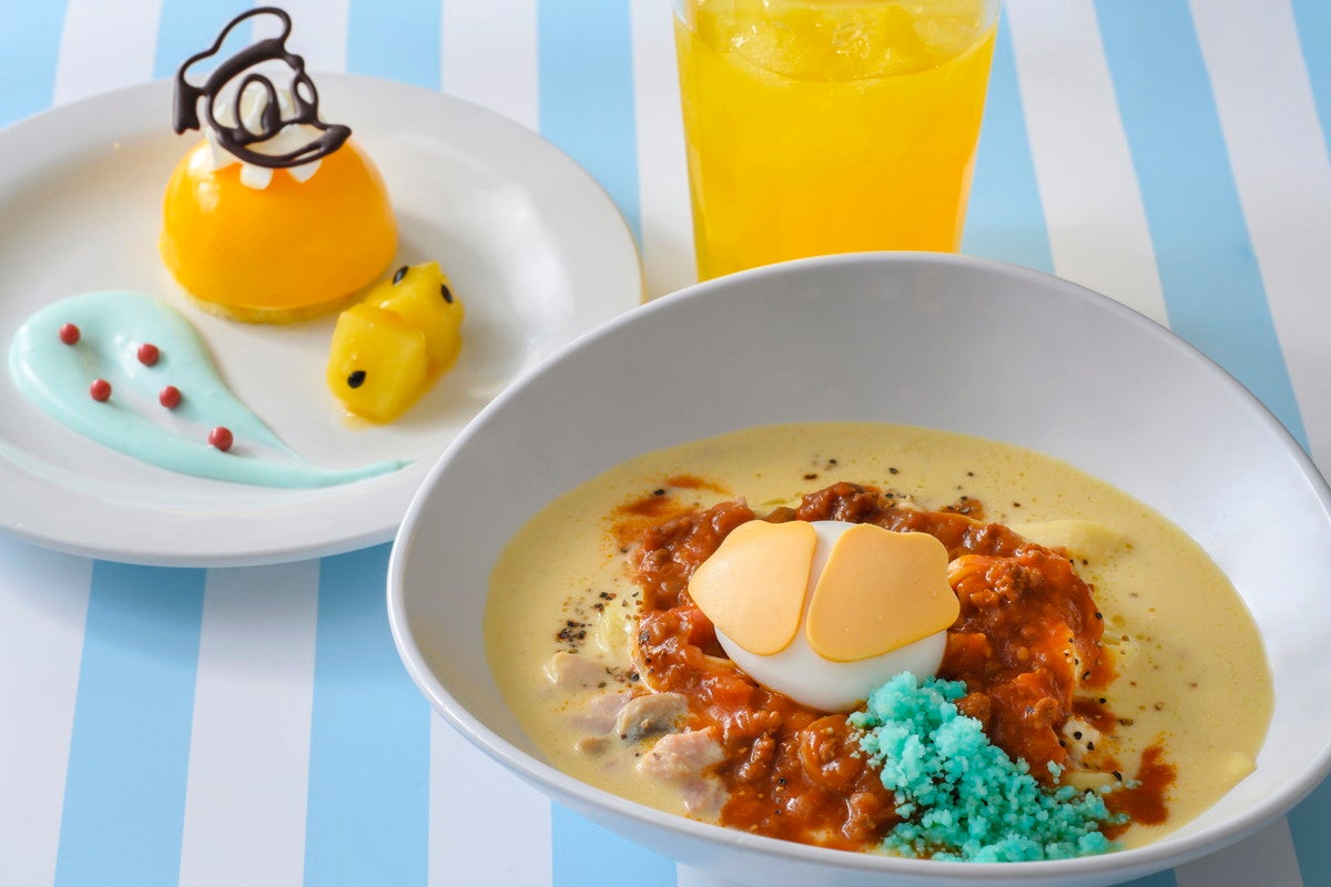 ダックダイブ・パスタセット¥2,040（C）Disney
