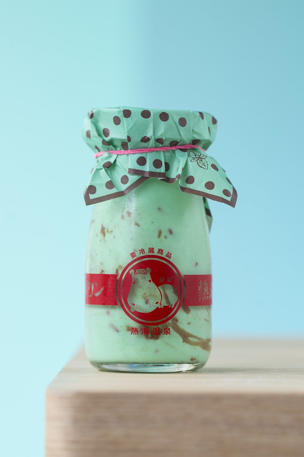 「熱海プリン チョコミント」400円／画像提供：フジノネ