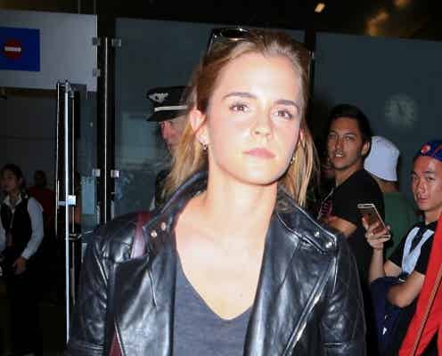 エマ・ワトソン、早くも冬の装い?