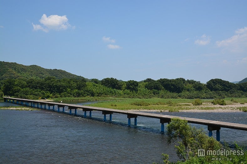 四万十川の佐田沈下橋
