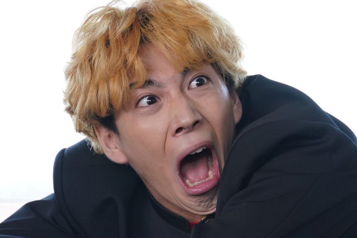 賀来賢人/『今日から俺は!!』第一話より(C)NTV