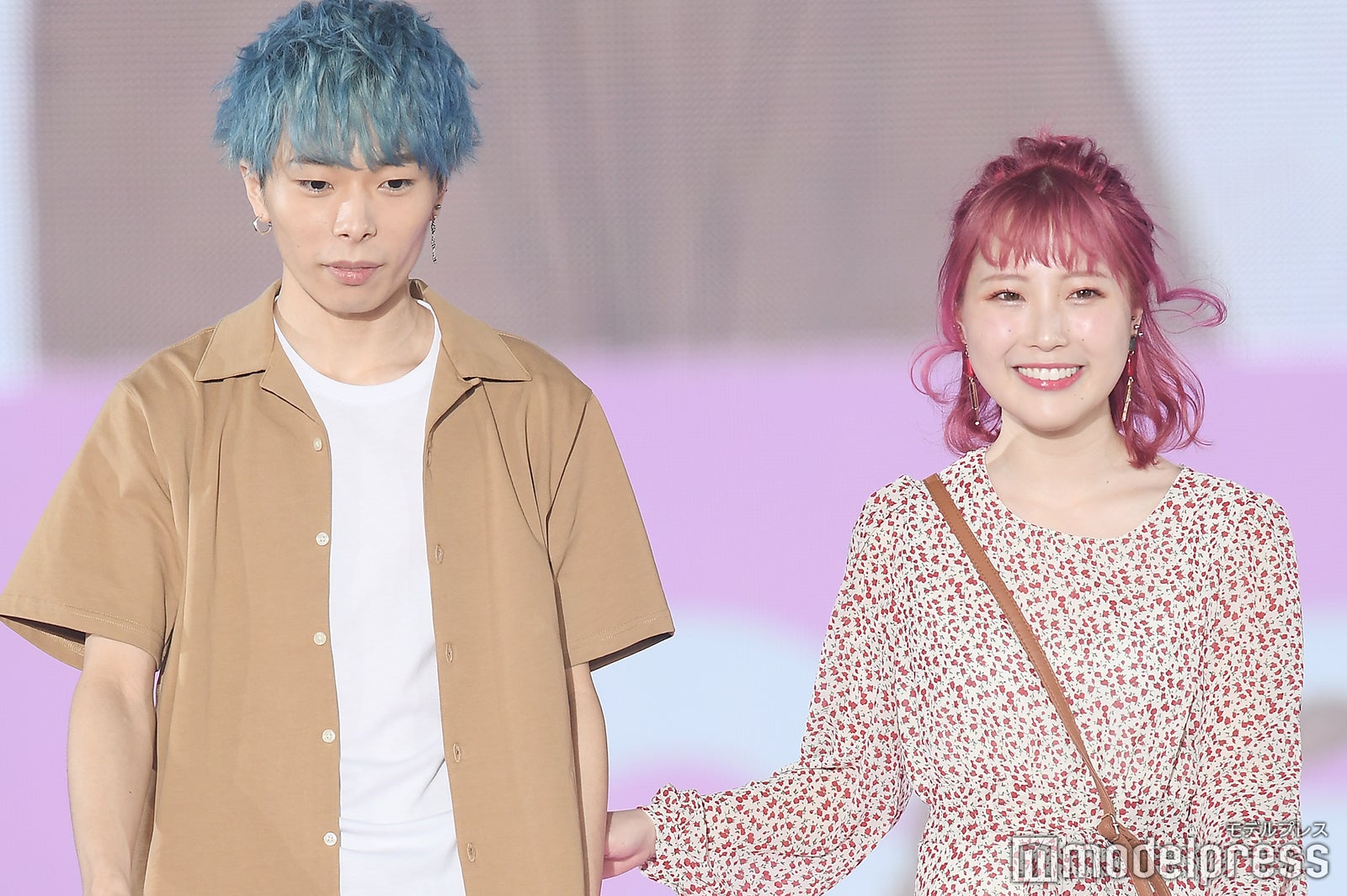 M君＆ふくれな（えむれな） （C）モデルプレス