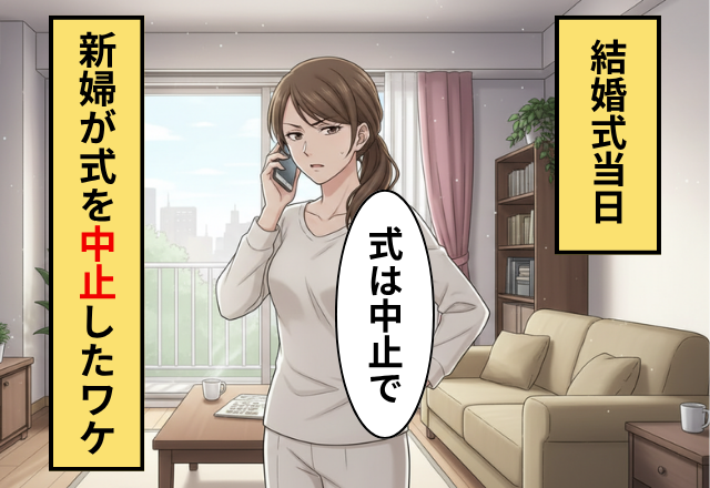 結婚式前日…妹「ほんとに結婚式するの？」⇒翌日に姉が結婚式を中止にしたワケ
