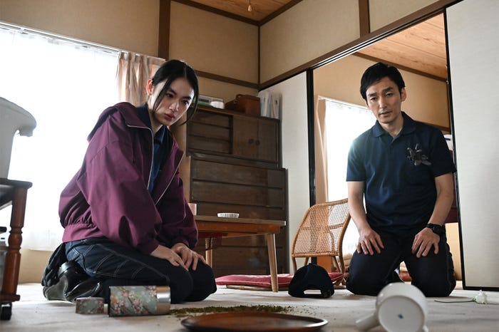 八木莉可子、草彅剛「終幕のロンド ーもう二度と、会えないあなたにー」第1話(C)カンテレ