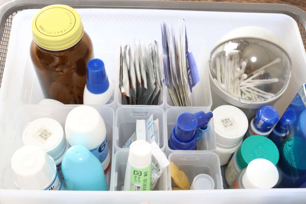 こまごま整理カップ　組み合わせ例