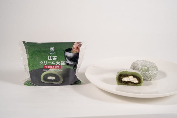 抹茶クリーム大福(税込178円)(提供写真)