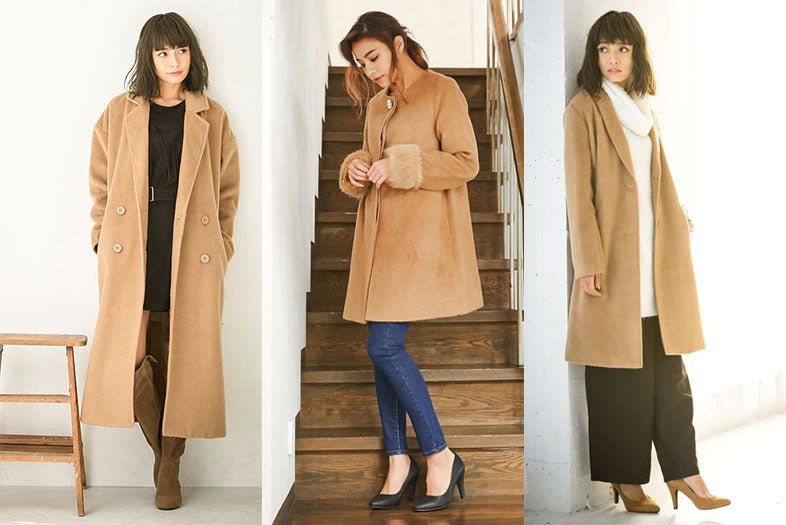 ハッとするほど色っぽい！この秋冬欲しいのは「キャメルコート」