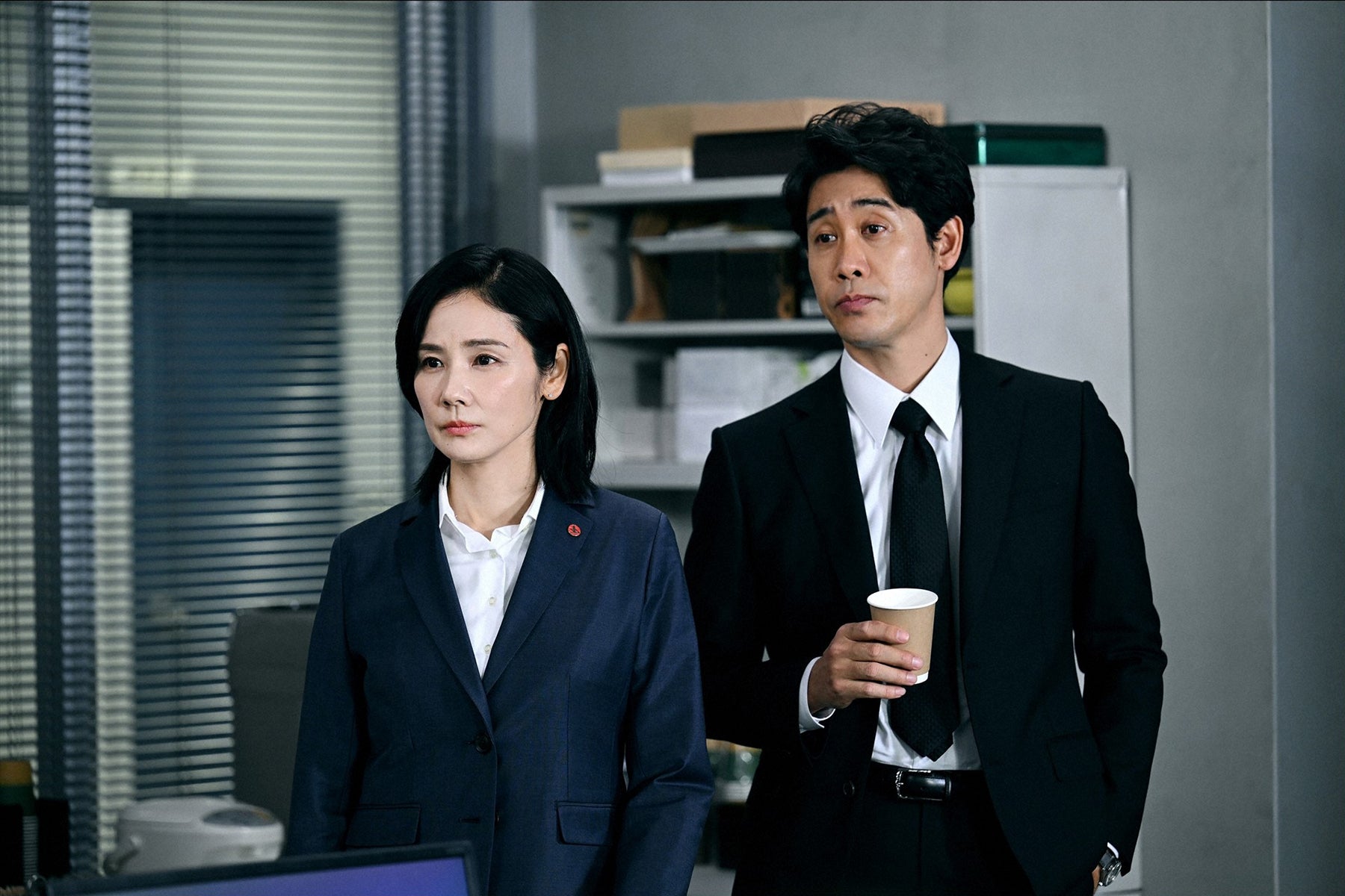 吉田羊、大泉洋「ラストマン－全盲の捜査官－」第1話より（C）TBS