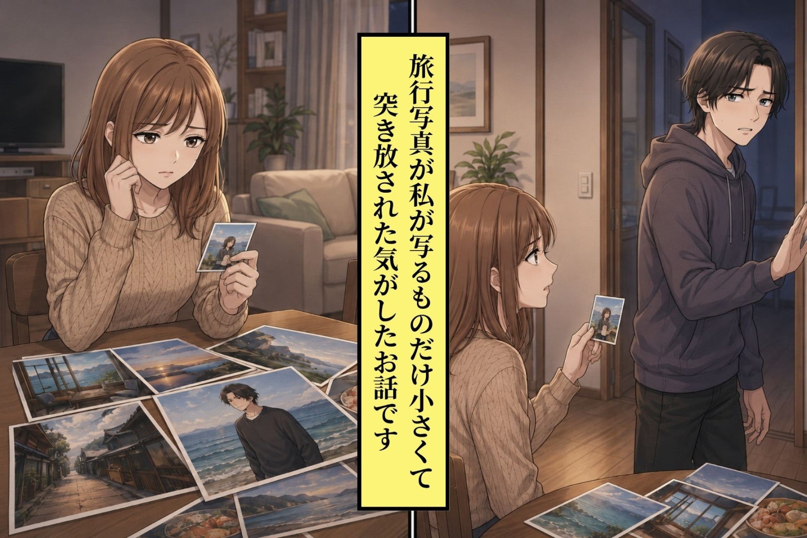 旅行写真を印刷したら私が写るものだけ小さくて、突き放された気がした話