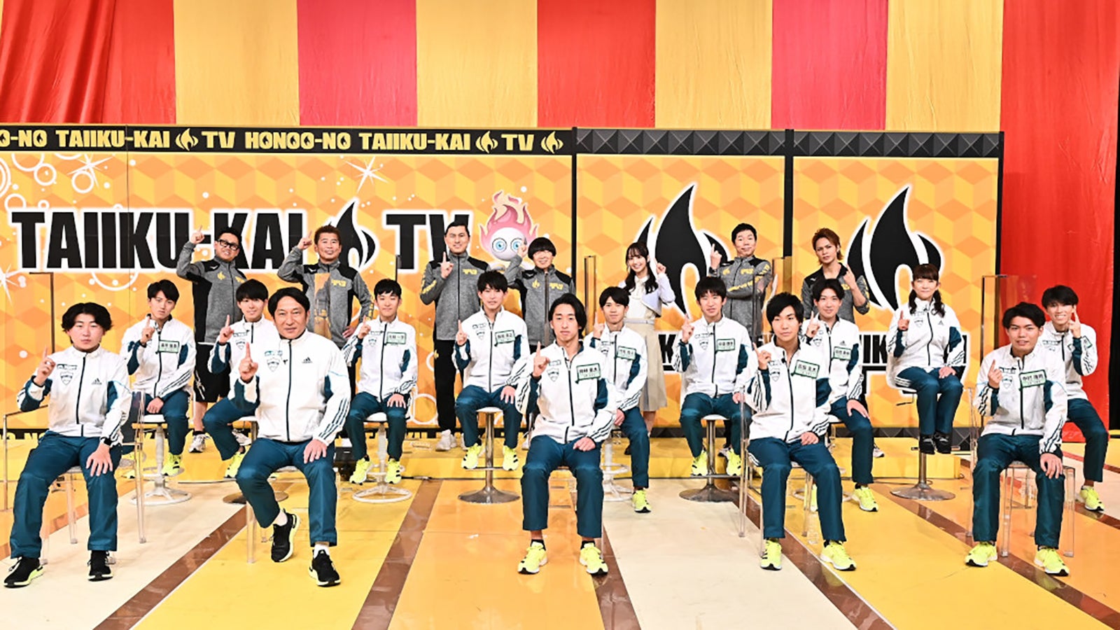 「炎の体育会TVSP」スタジオの様子 （C）TBS