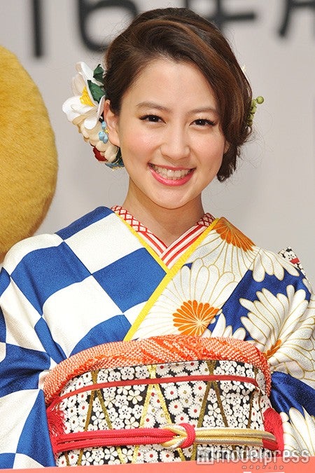 河北麻友子、艶やかな晴れ着姿で魅了「ドキドキした」