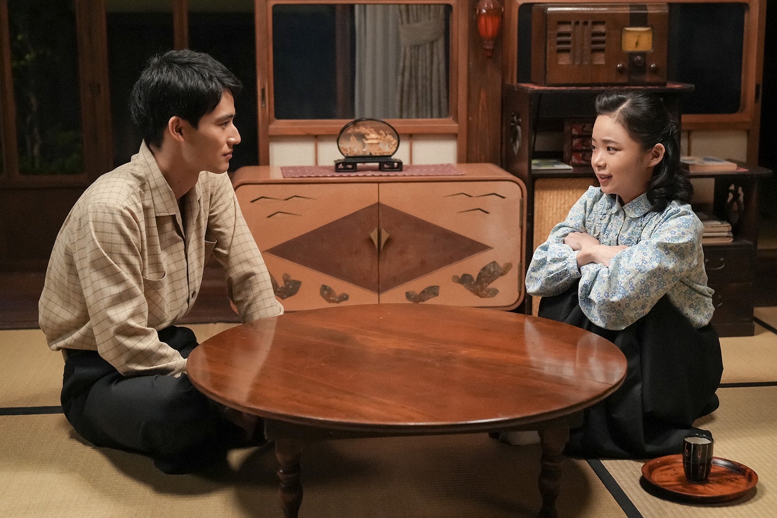 水上恒司、趣里「ブギウギ」第74話（C）NHK