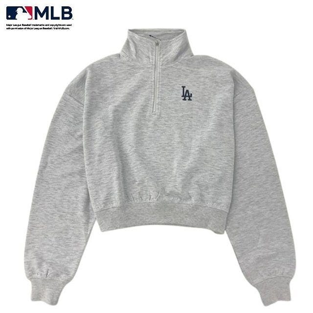 しまむら MLB コラボ ハーフジップトレーナー しまむらMLBコラボのハーフジップトレーナー