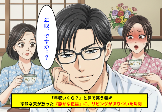 稼ぎで人を格付けする親族を一喝！品性を欠いたマウントへの痛快な対処法