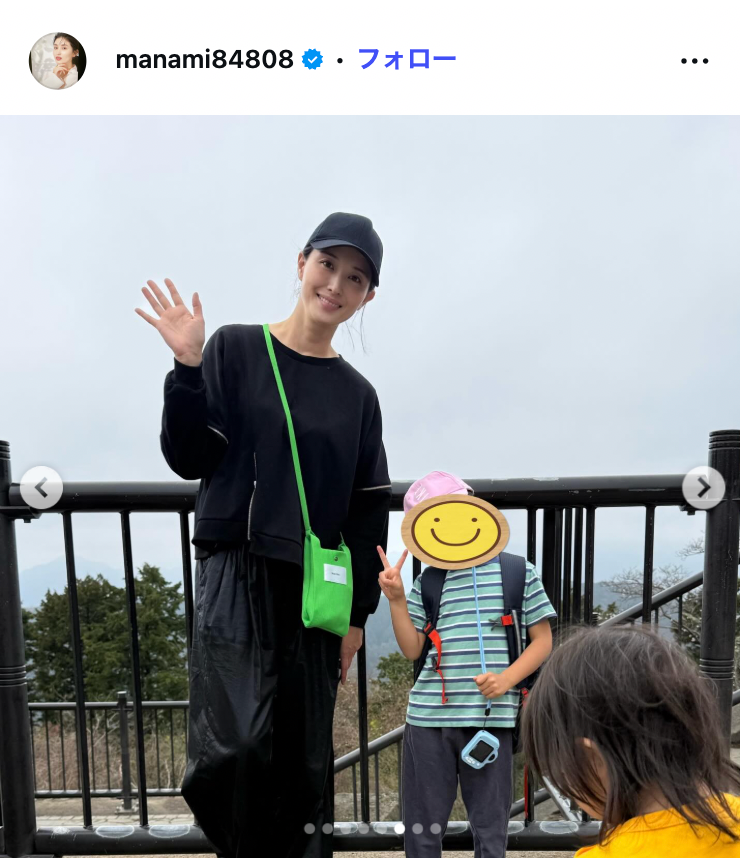 橋本マナミInstagramより