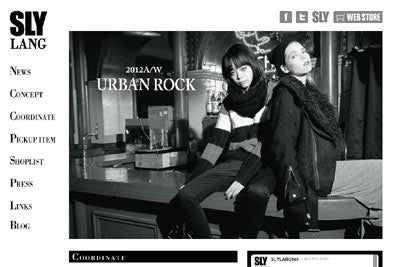 SLY LANG公式サイトより