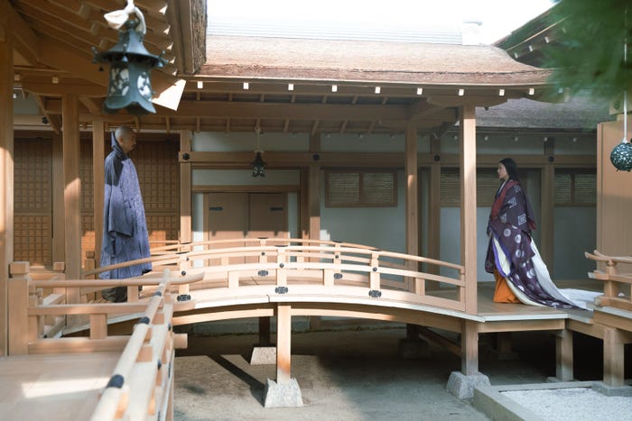 柄本佑、吉高由里子「光る君へ」第47話(C)NHK