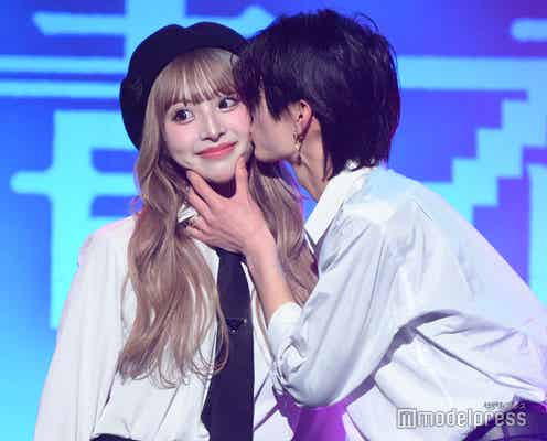 「今日好き」“やまあい”須藤大和&細川愛沙カップル、ステージ上で頬キス お互いの好きなところは「顔」【青春祭2025】