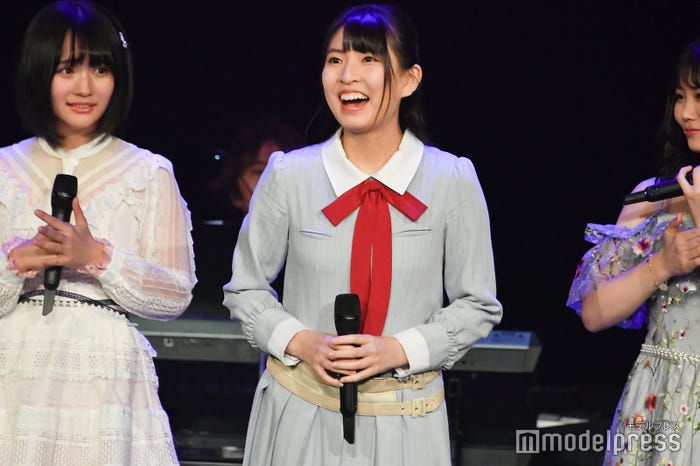 3位に名前を呼ばれた瞬間の三村妃乃 (C)モデルプレス