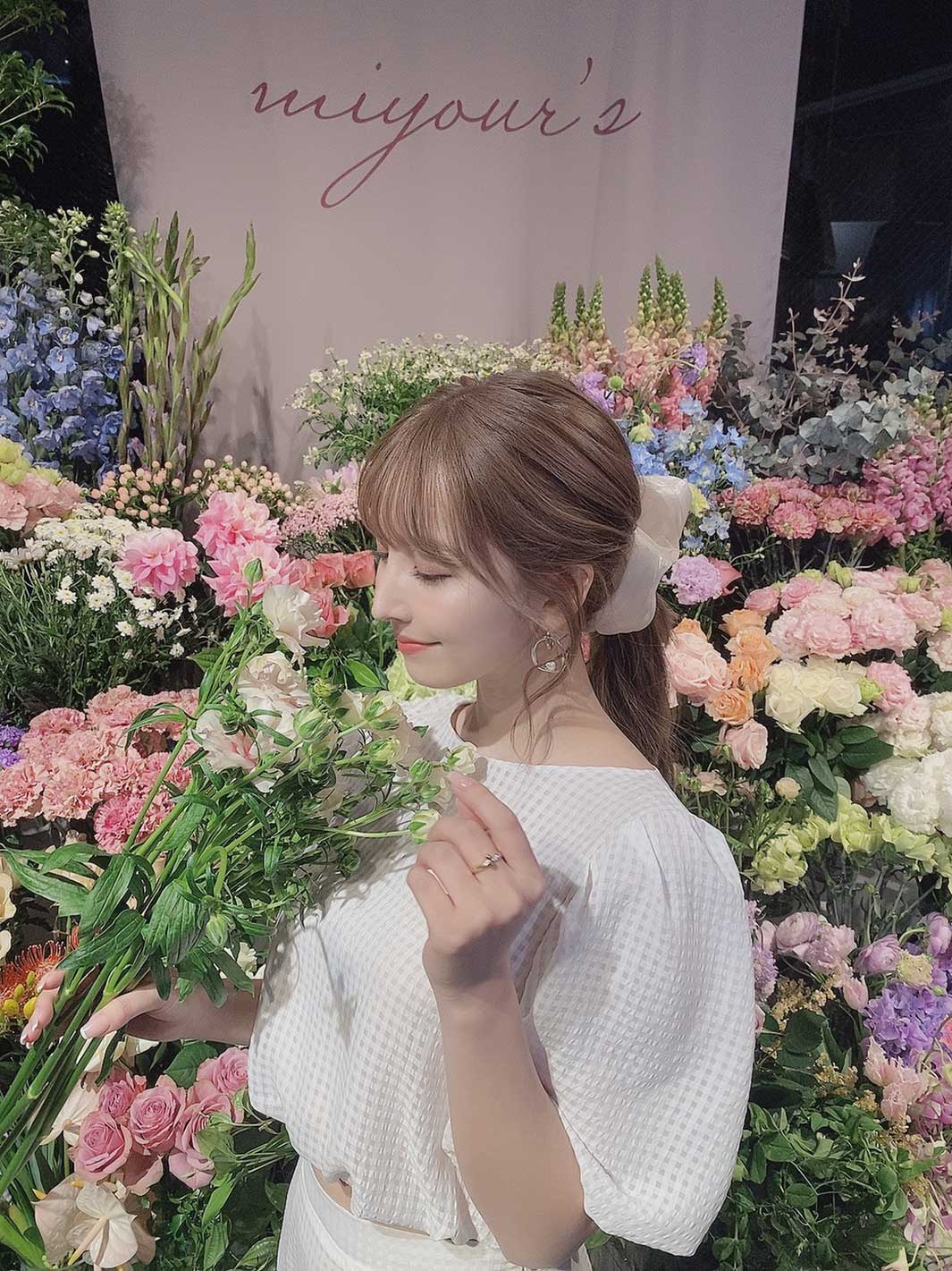 三上悠亜プロデュースブランド「miyour’s」展示会の様子（提供写真）