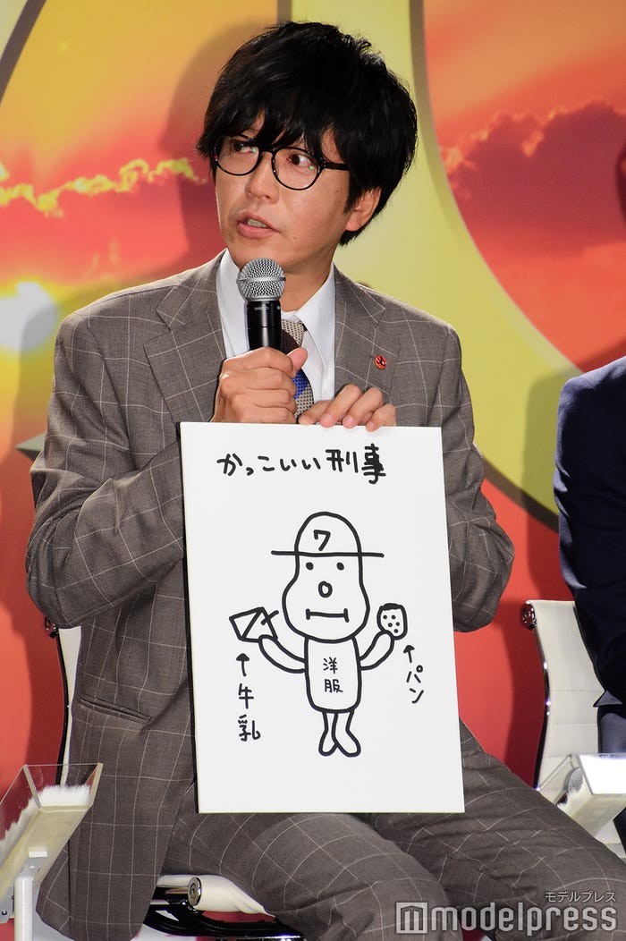 東山紀之 画伯 田辺誠一の似顔絵を絶賛 人を幸せにする 刑事7人 モデルプレス 東山紀之 画伯 田辺誠一の似顔絵を絶賛 人を幸せにする 刑事7人 モデルプレス