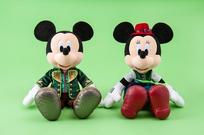 ぬいぐるみ 各5100円 (C)Disney