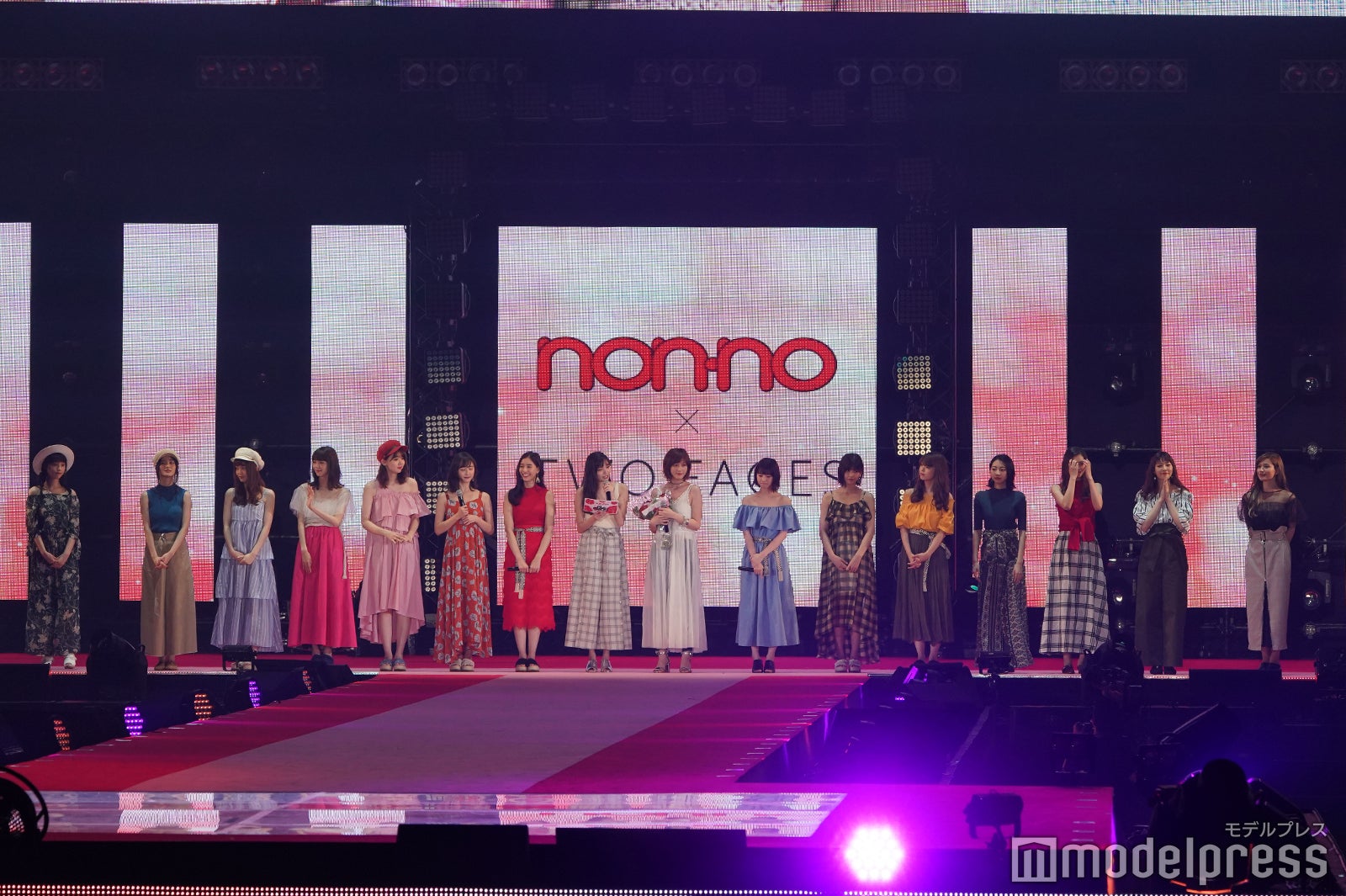 「non-no」ステージ（C）モデルプレス