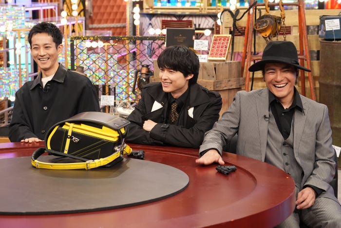 松坂桃李、松村北斗、森本慎太郎(C)日本テレビ