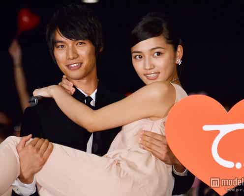 川口春奈、福士蒼汰に“お姫様抱っこ”される