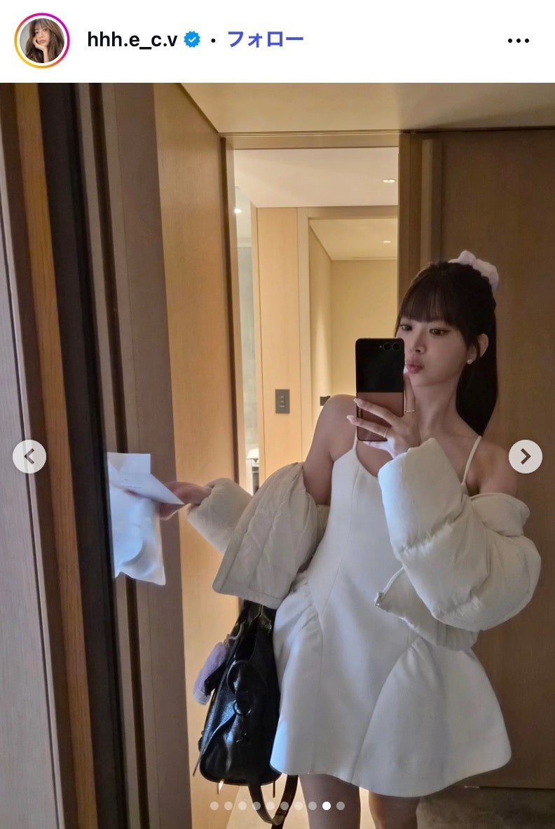 HONG EUNCHAE Instagramより