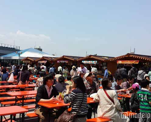 世界のグルメ&お酒で海外気分!東京スカイツリーの足元で青空グルメイベント