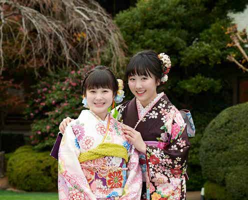 本田望結&紗来、姉妹で晴れ着姿披露 “特別な思い”があるクリスマスの予定とは?<インタビュー>