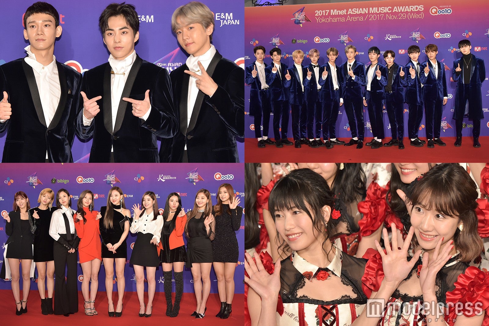 「2017 MAMA in Japan」レッドカーペット （C）モデルプレス