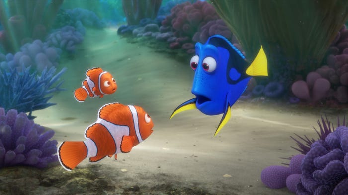 映画『ファインディング・ドリー』より(C)2016 Disney/Pixar. All Rights Reserved.