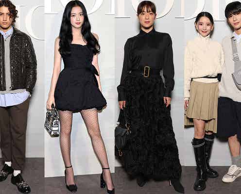 中村アン・BLACKPINKジス・kemioら「DIOR」春夏コレクションに来場