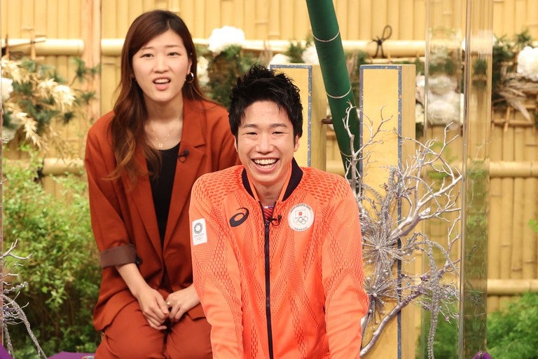 ヒロコヒー、水谷隼（C）フジテレビ