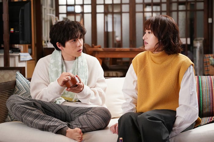 坂東龍汰、門脇麦/「リバーサルオーケストラ」第8話より(C)日本テレビ