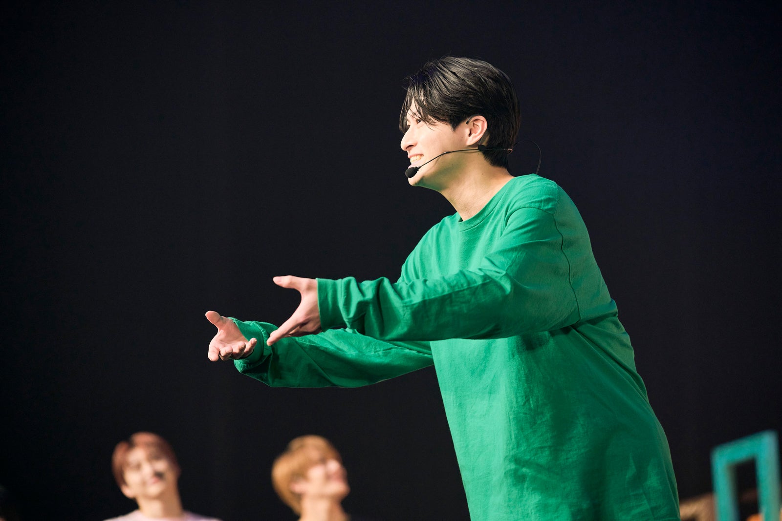 胸キュンセリフ（？）を披露する高田彪我（C）テレビ東京