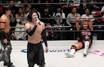 内藤哲也も苦笑い…OZAWAが容赦ない毒舌攻撃「詐欺被害で金がない」「ベルトだけは売るなよ」4.12GHCタッグ前哨戦で2連勝