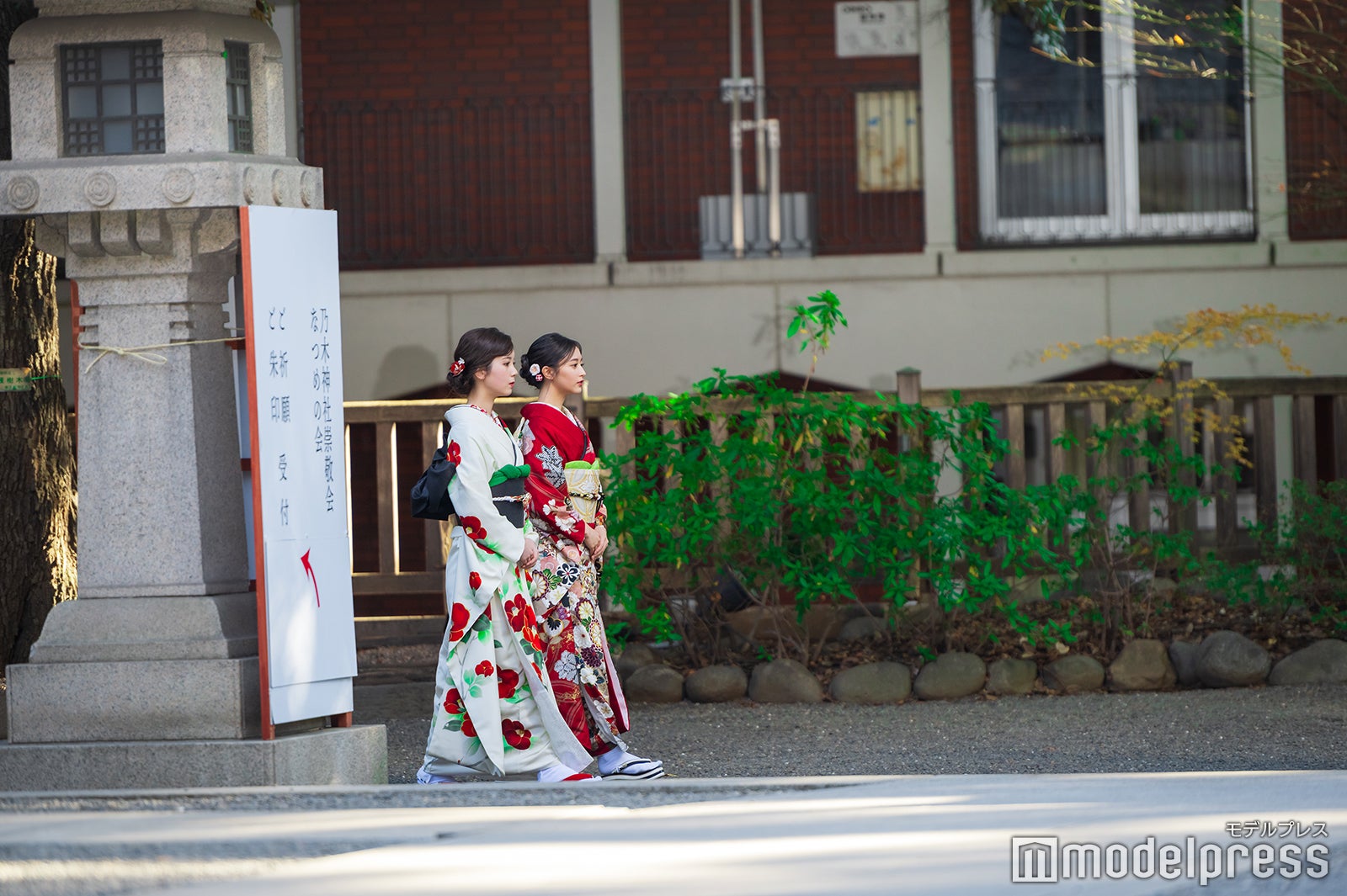 筒井あやめ、井上和／乃木坂46成人式（C）モデルプレス