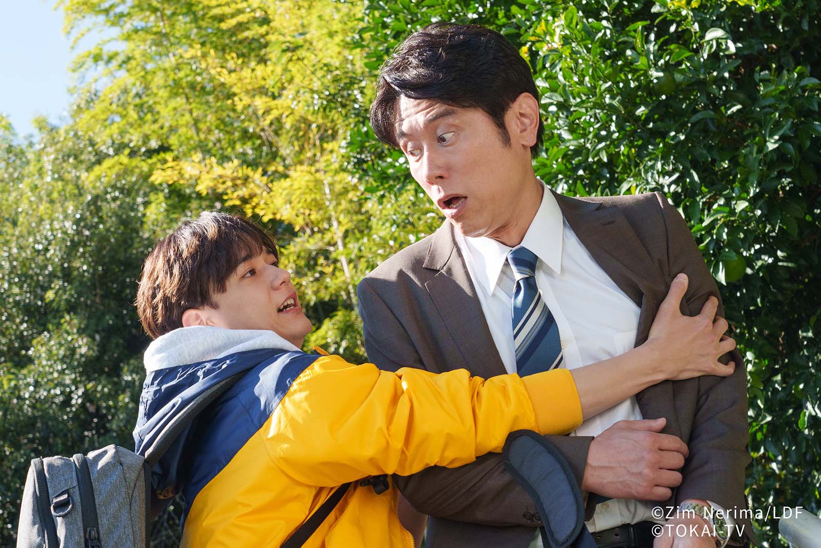 中島颯太、原田泰造（C）東海テレビ・フジテレビ