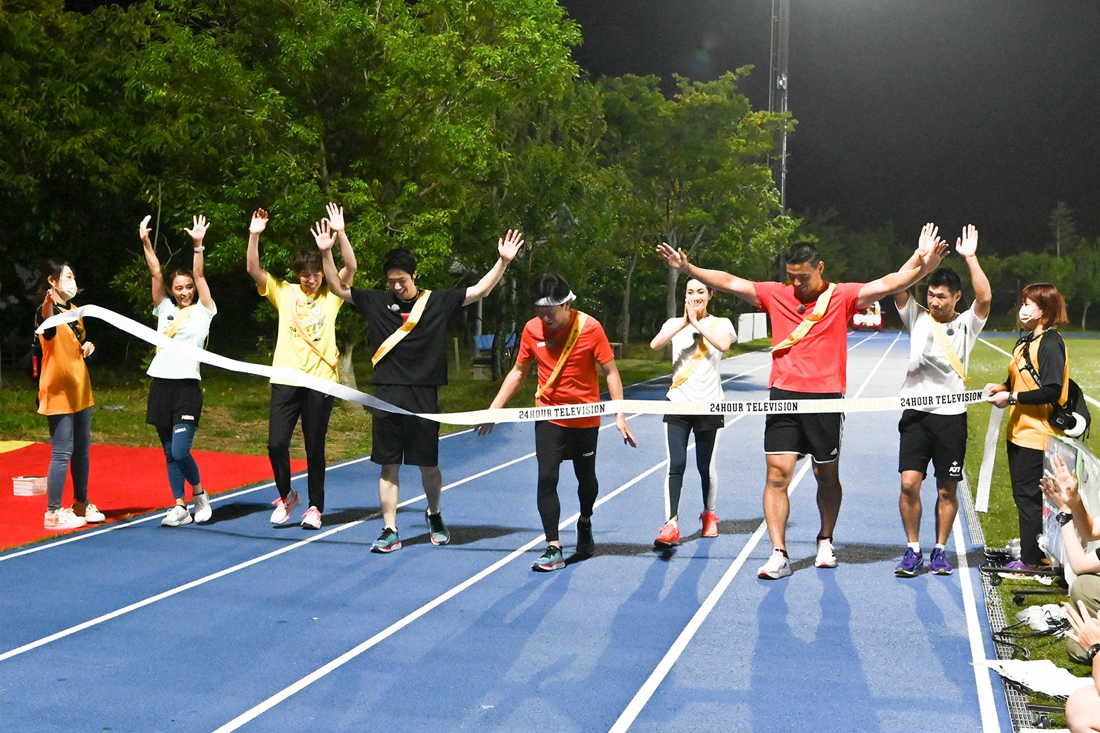 TOKIO城島茂「24時間テレビ44」募金リレーを笑顔で完走