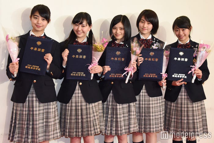 (左から)泉川実穂、末永真唯、田中珠里、長尾真実、山木コハル(C)モデルプレス