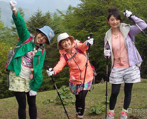 矢口真里&おのののか&菊地亜美、多摩川で大自然女子旅