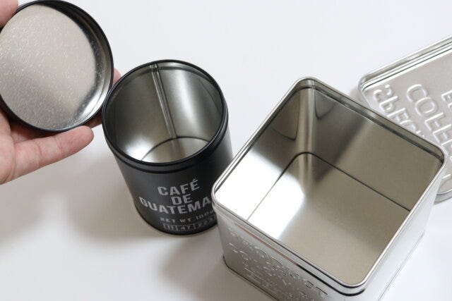 セリアのミニコーヒー缶