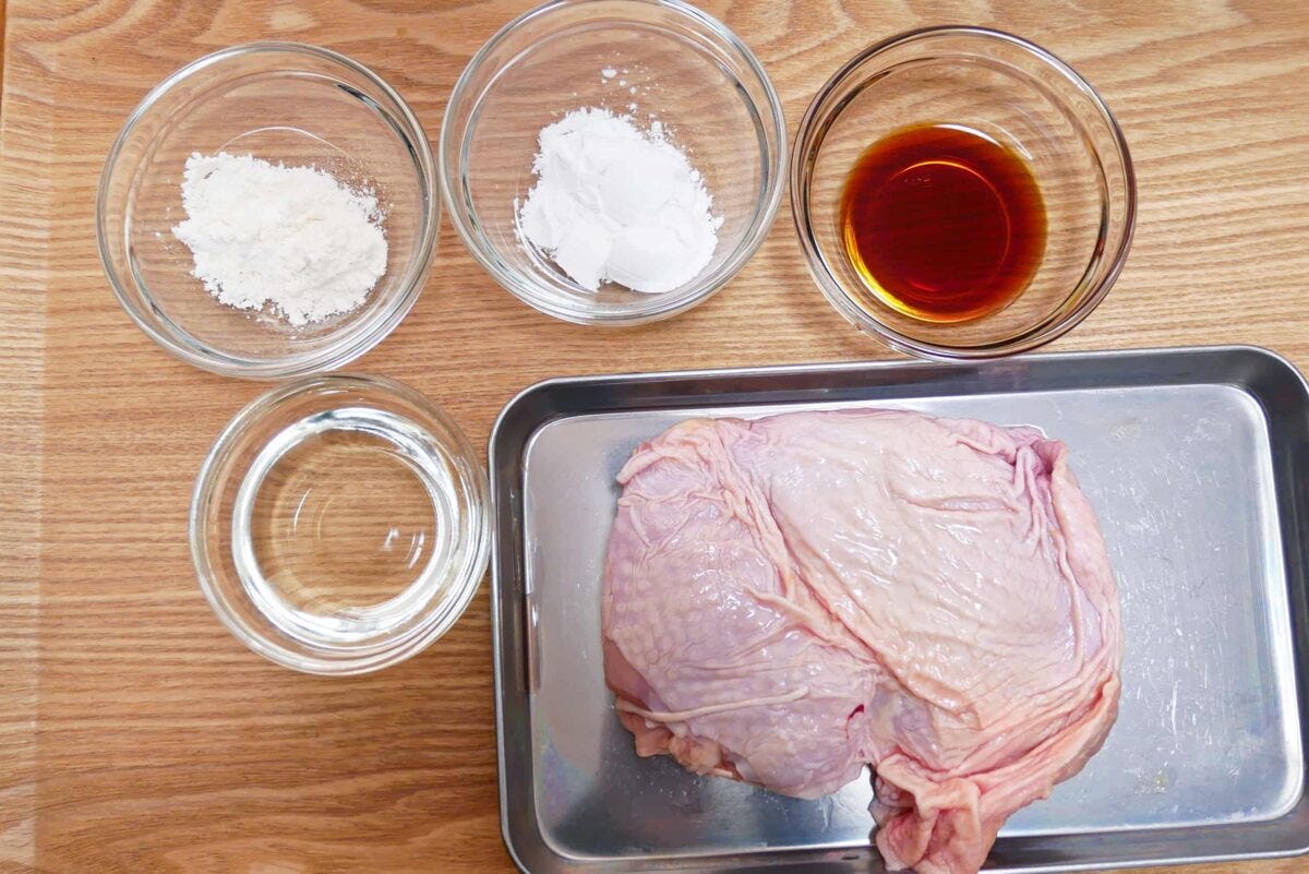 鶏のサクサク揚げ