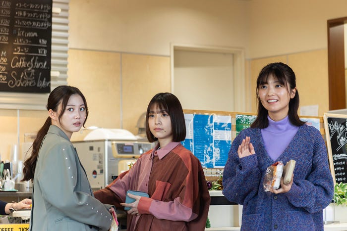 三原羽衣、中井友望、工藤美桜「コールミー・バイ・ノーネーム」第5話(C)MBS